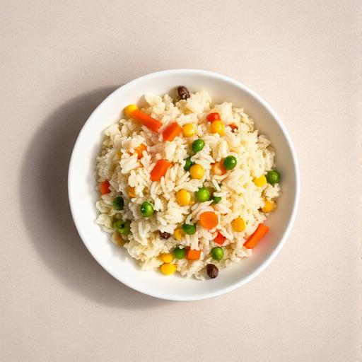 Arroz con vegetales