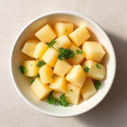 Papas hervidas